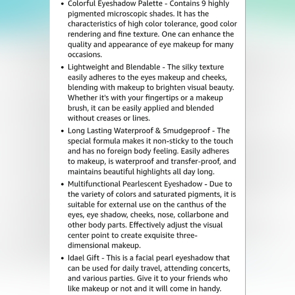 EYESHADOW PALETTE With 2 BRUSHES - Picture 5 of 8